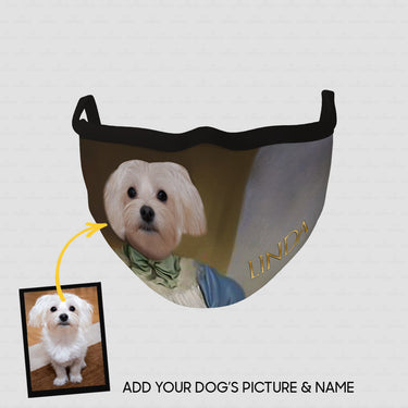 Personalized Dog Gift Idea - Royal Dog's Portrait 34 For Dog Lovers - Cloth Mask